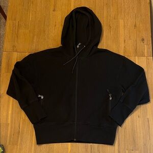 Old Navy Active Black Fleece Hoodie